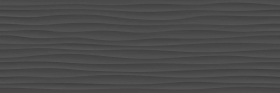 M1AG Плитка Eclettica Anthracite Struttura Wave 3D Rett 40x120
